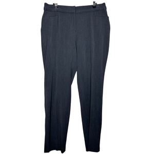 Rafaella Standard Curvy Fit Gabardine Slim Leg Dress Pants Size 12 NWT